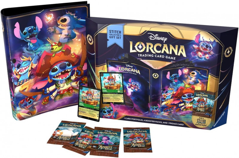 Disney - Lorcana: Azurite Sea Stitch Collector's Gift Set.