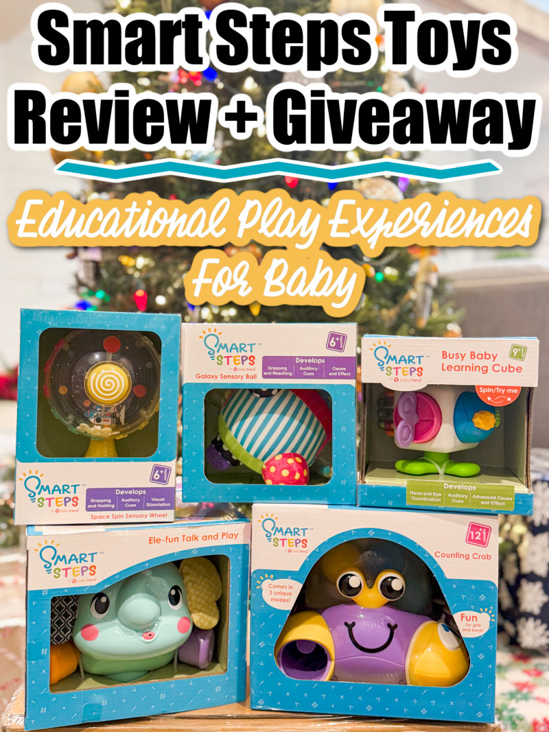 Smart Steps Toys: Educational Play Experiences For Baby (+ Giveaway).