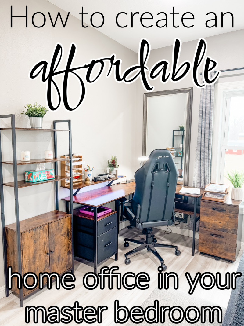 Turn Your Bedroom Into A Beautiful Combo Office With Vasagle (+ Giveaway!)