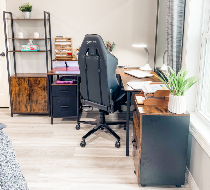 Turn Your Bedroom Into A Beautiful Combo Office With Vasagle (+ Giveaway!)