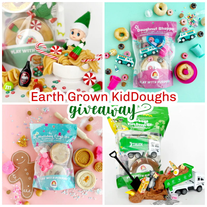 earth grown kiddoughs giveaway