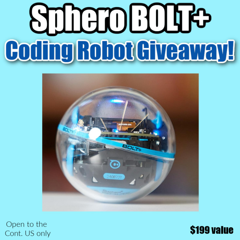 BOLT+ Coding Robot Review + Giveaway. 