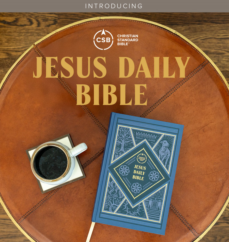 CSB Jesus Daily Bible Now Available! Review + Giveaway.