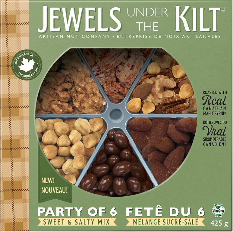 Jewels Under The Kilt - Party of 6 - Sweet & Salty.