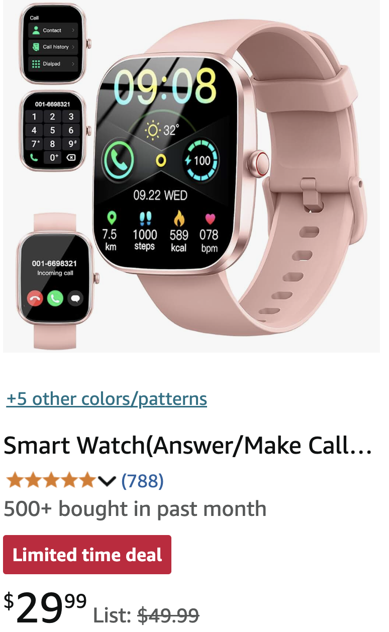 Smart Watch For Men or Women.