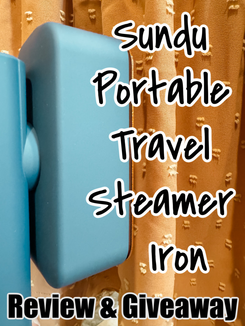 Sundu Portable Travel Steamer ＆ Iron Review + Giveaway.