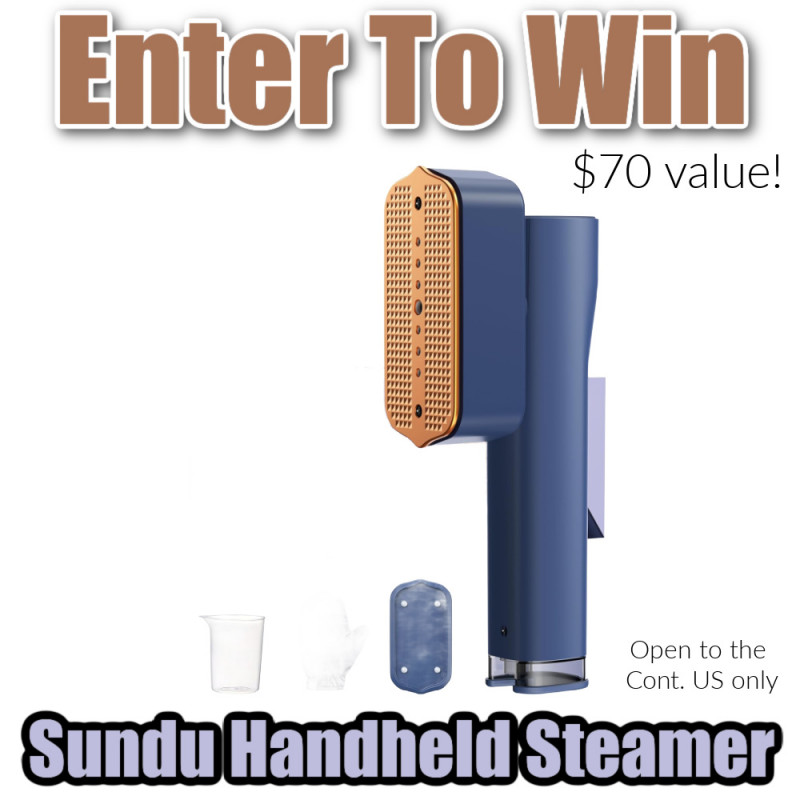 Sundu Portable Travel Steamer＆ Iron Review + Giveaway.