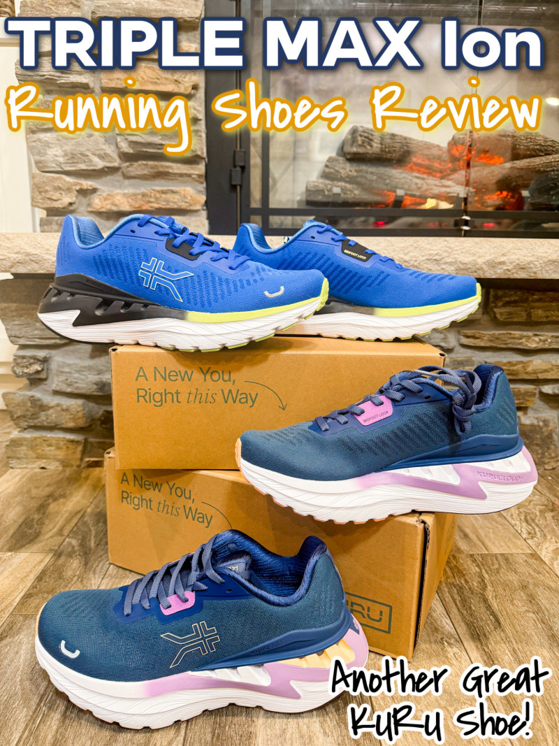 TRIPLE MAX Ion Running Shoes Review - Another Great KURU Shoe!.