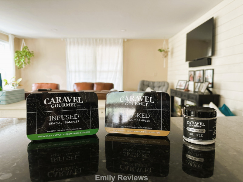 Caravel Gourmet, Infused Sea Salt, Smoked Sea Salt