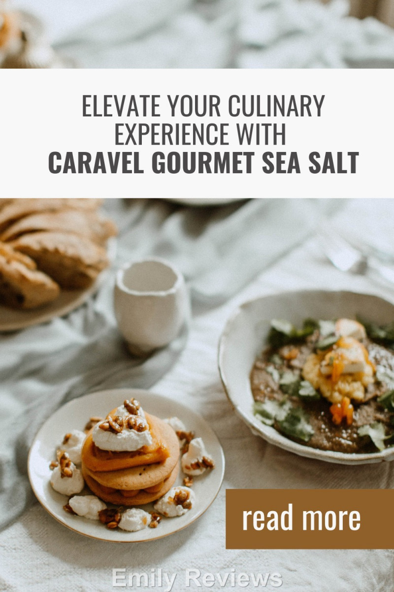 Caravel Gourmet, Infused Sea Salt, Smoked Sea Salt