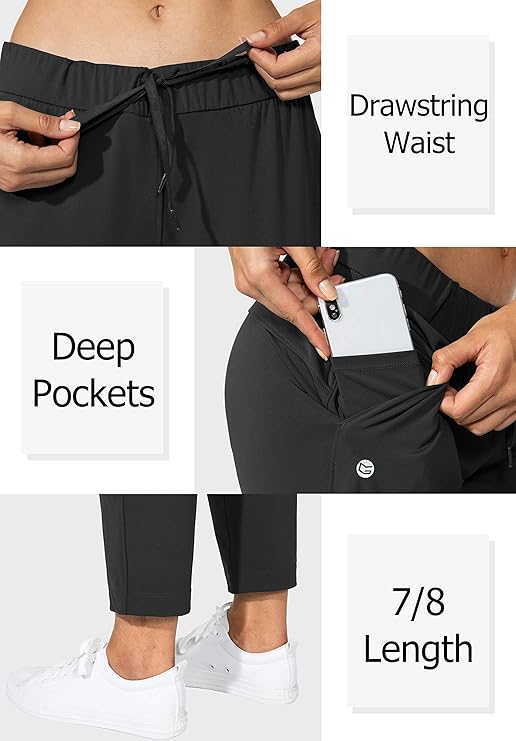 Athletic Pants, Travel Wear, Golf, Hiking, Yoga