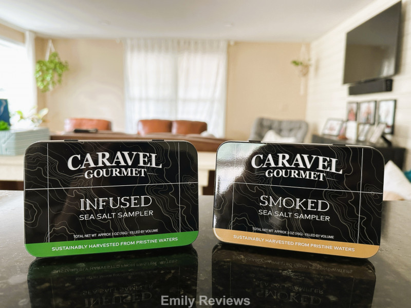 Caravel Gourmet, Infused Sea Salt, Smoked Sea Salt