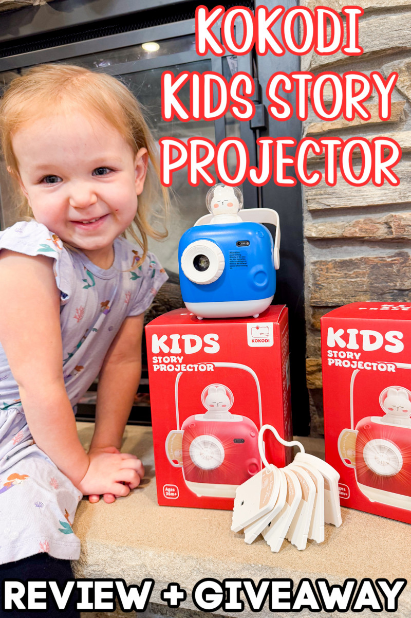 KOKODI Kids Story Projector Review + Giveaway.