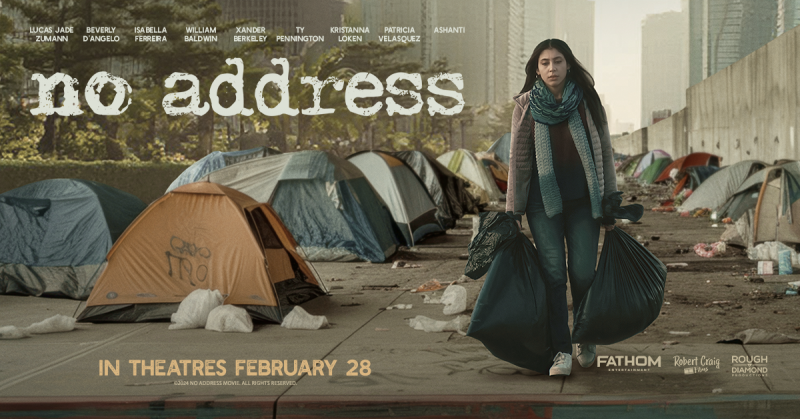 Get Tickets For 'No Address' - In Theaters February 28 (+ Amazon Gift Card Giveaway).