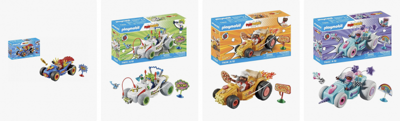 Playmobil Funstars Racing Series.