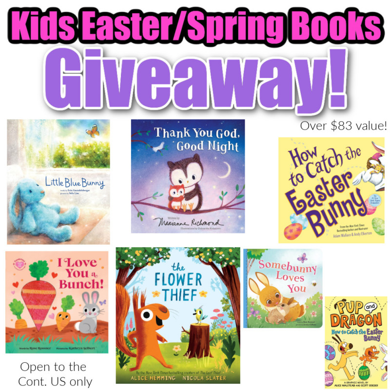 Easter Books Your Kids Will LOVE! + Giveaway.