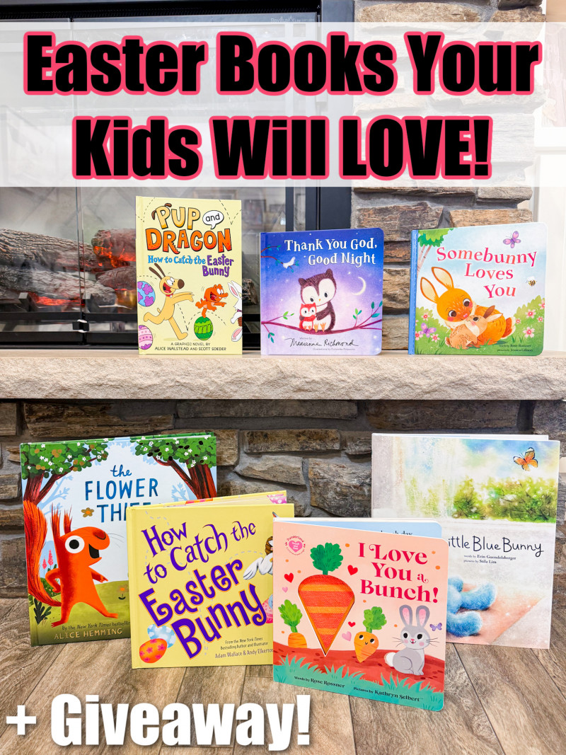 Easter Books Your Kids Will LOVE! + Giveaway.