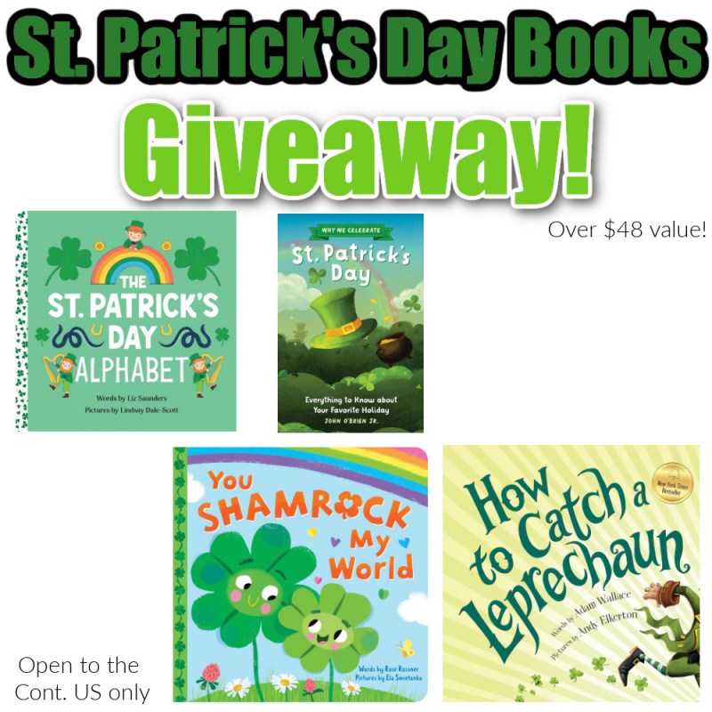 Fun St. Patrick's Day Books For Kids! + Giveaway.