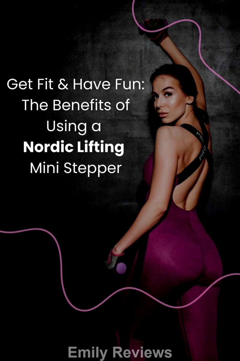 Nordic Lifting, Mini Stair Stepper, Home Gym, Home Workout, Exercise, Cardio, Resistance Bands