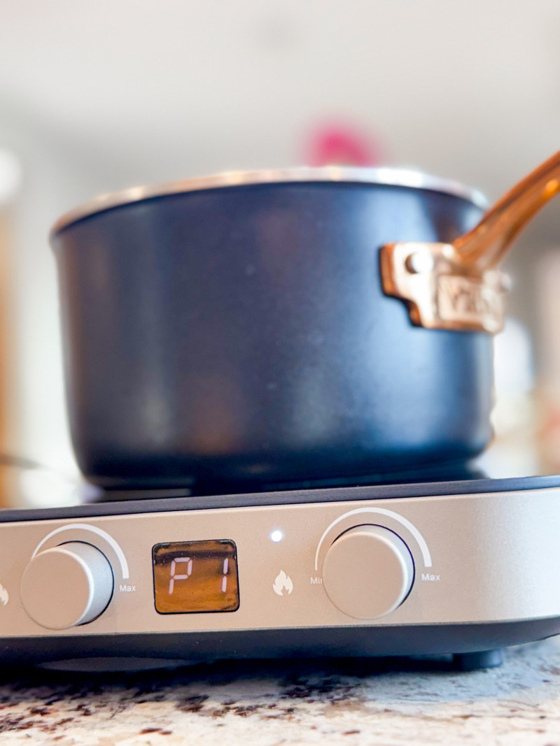 AMZCHEF Double Induction Cooktop with Removable Griddle Review.