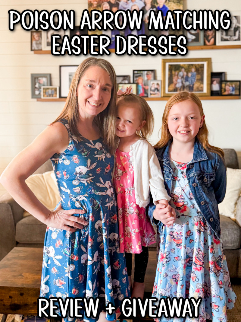 Poison Arrow Matching Easter Dresses For Moms & Daughters + Giveaway.