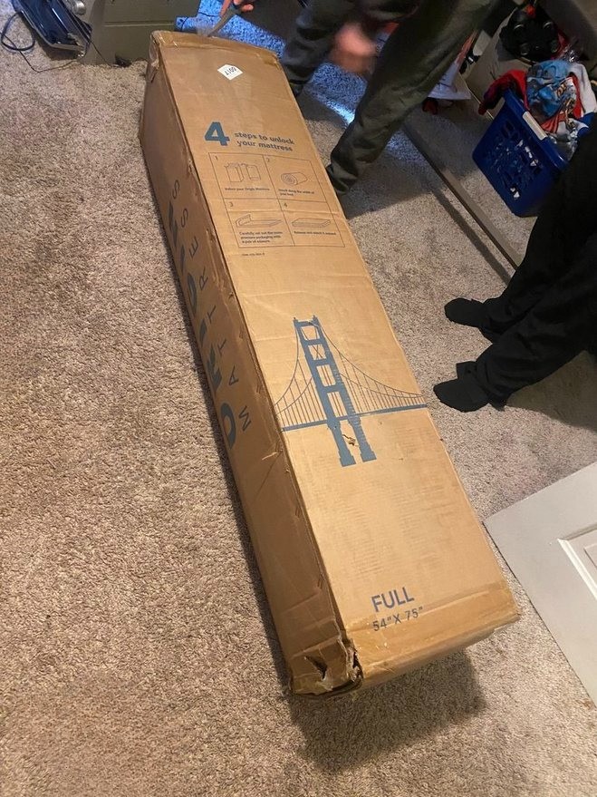 Origin mattress in a box